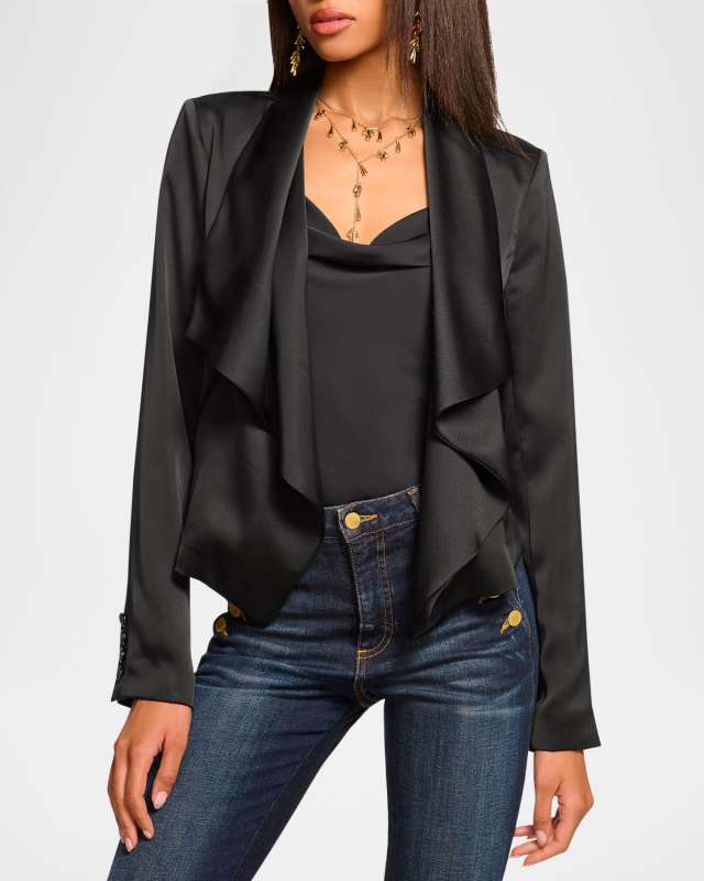 Maleah Open-Front Jacket